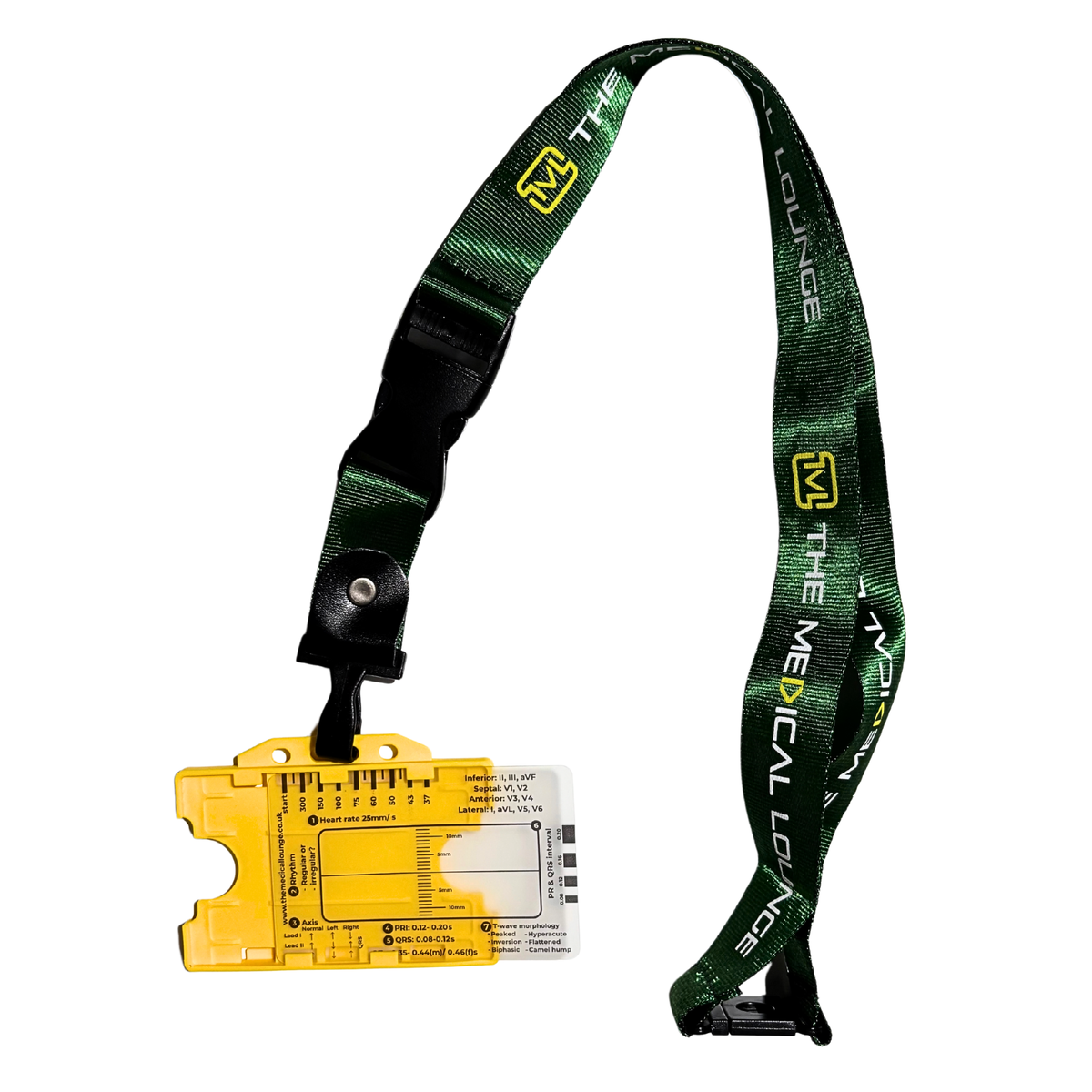ID Card Holder – Yellow, Dark Green or Black