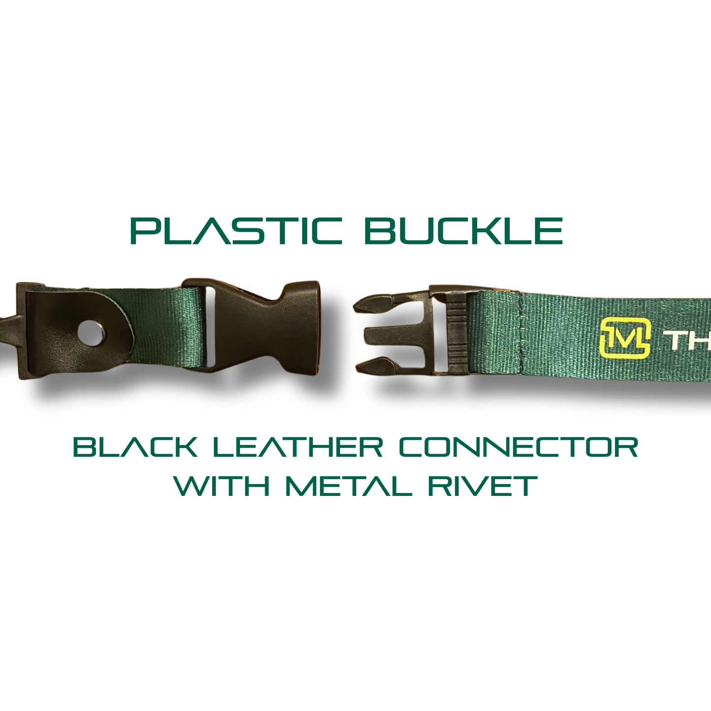 The Medical Lounge Branded Lanyard – Dark Green