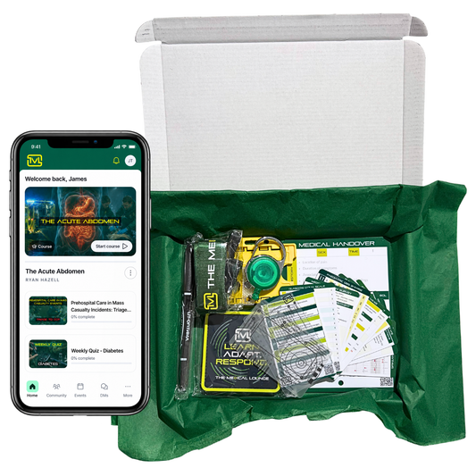 Pre-Hospital Clinician Gift Box – Cards, Slates & Kit