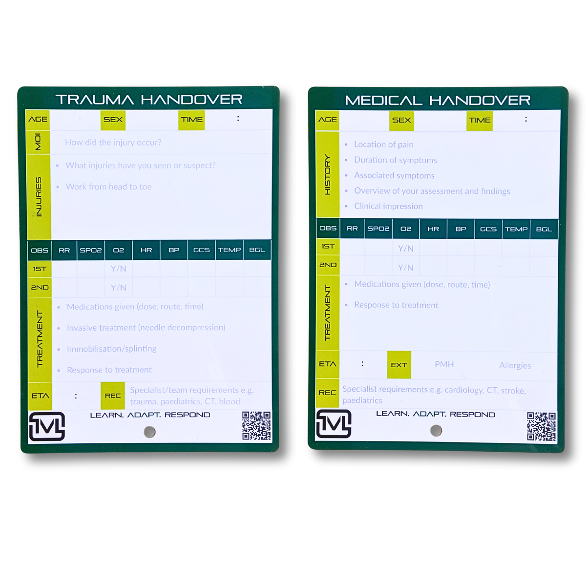 A6 ATMIST Handover Slate – Reusable Dry-Wipe