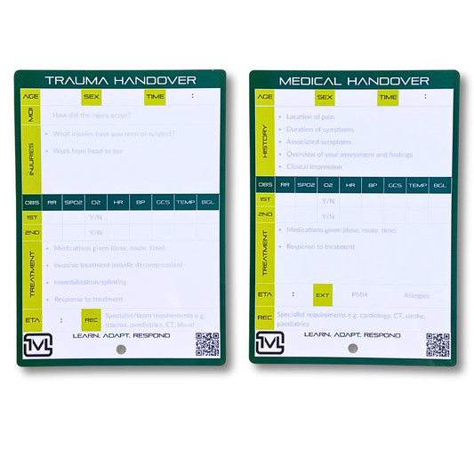 A6 ATMIST Handover Slate – Reusable Dry-Wipe