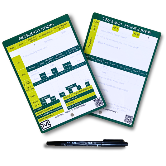 Reusable Pre-Hospital Slate Bundle – A6