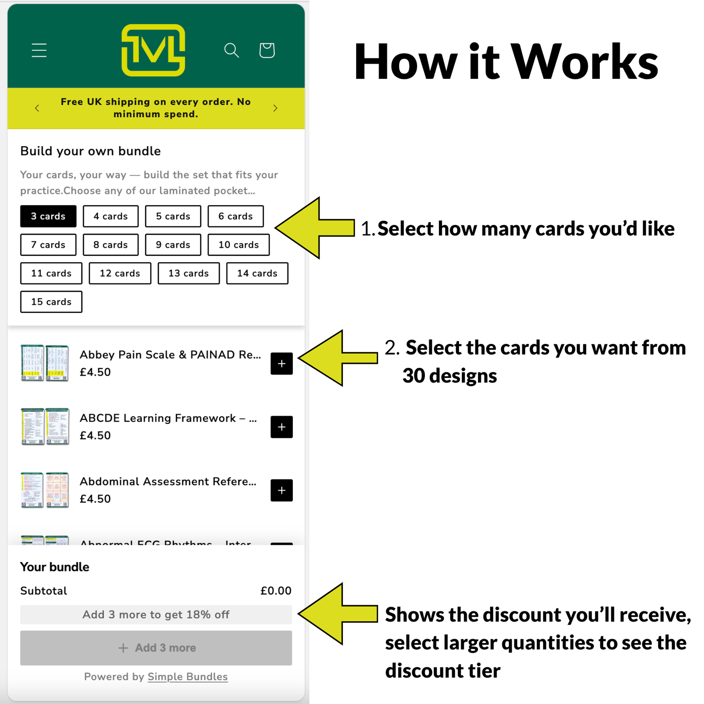 Build your own bundle