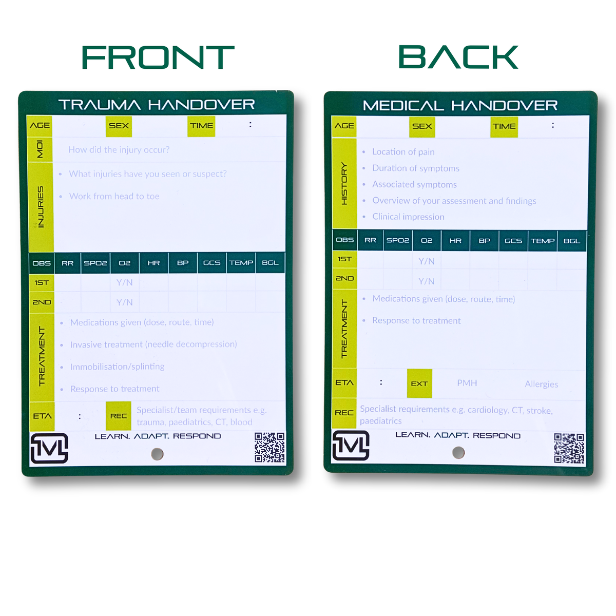 A6 ATMIST Handover Slate – Reusable Dry-Wipe