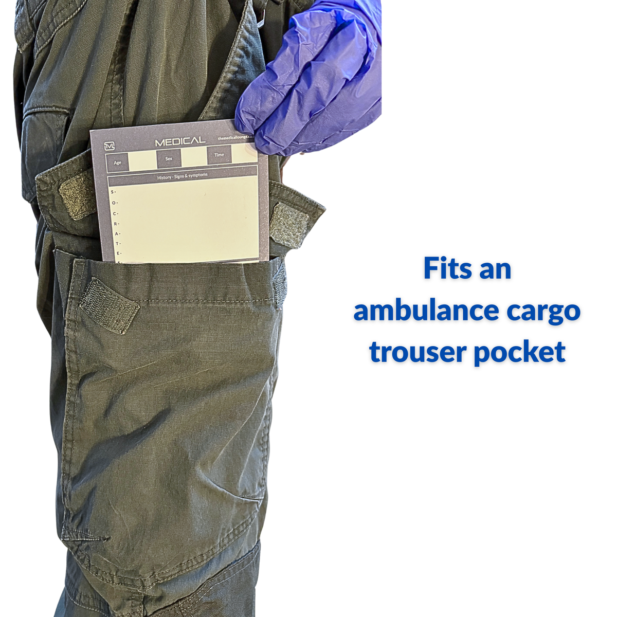 Paramedic Gift Medical Handover Notepad | SBAR SOCRATES Patient Report Pad | A6 Pocket Notebook for Student Paramedic, EMT & First Responder