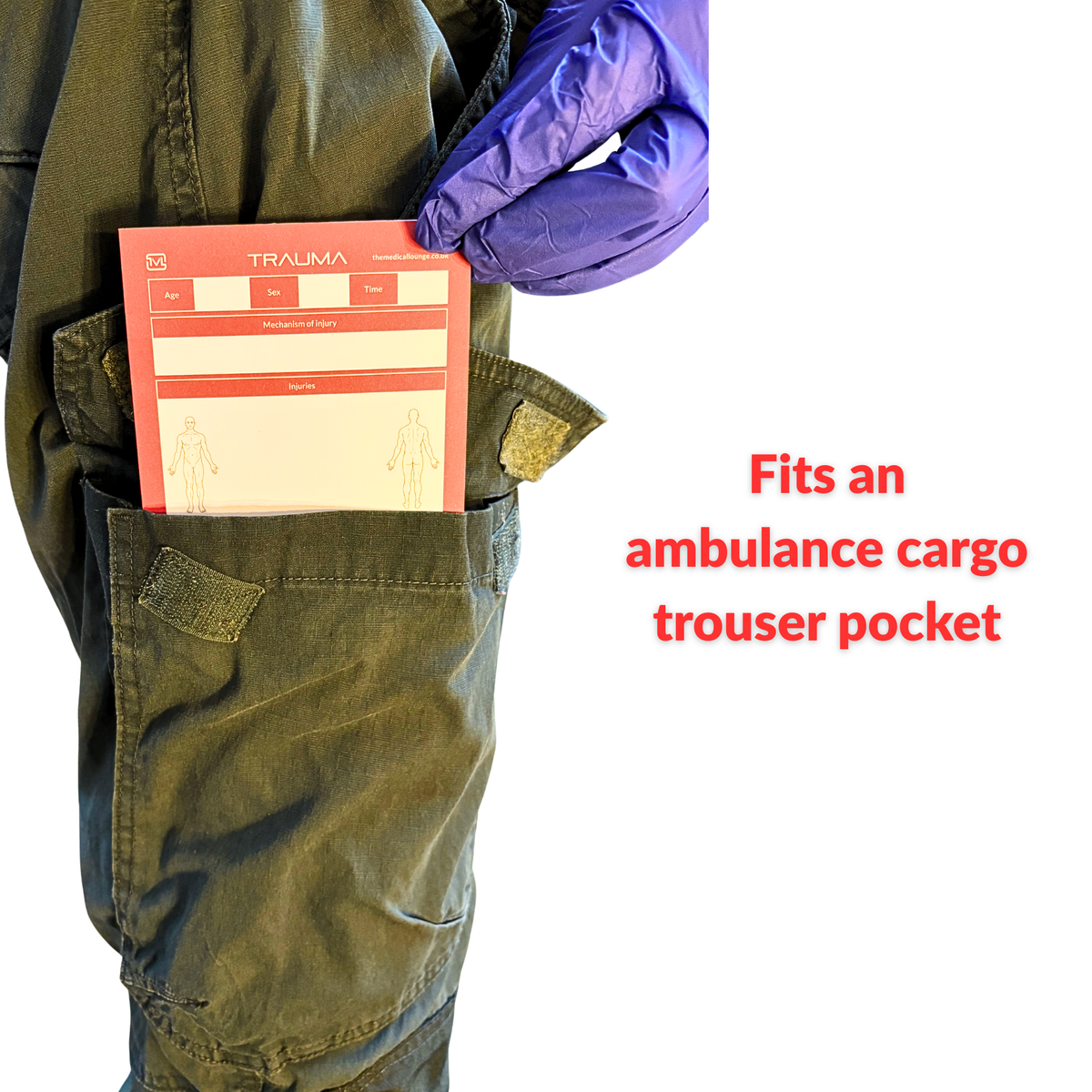 Paramedic Gift Set of 2 Handover Notepads | Trauma ATMIST & Medical SBAR Patient Report Pads | A6 Pocket Notebooks Student Paramedic EMT