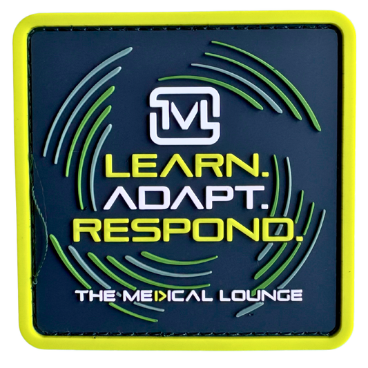 The Medical Lounge PVC Patch – Hook & Loop